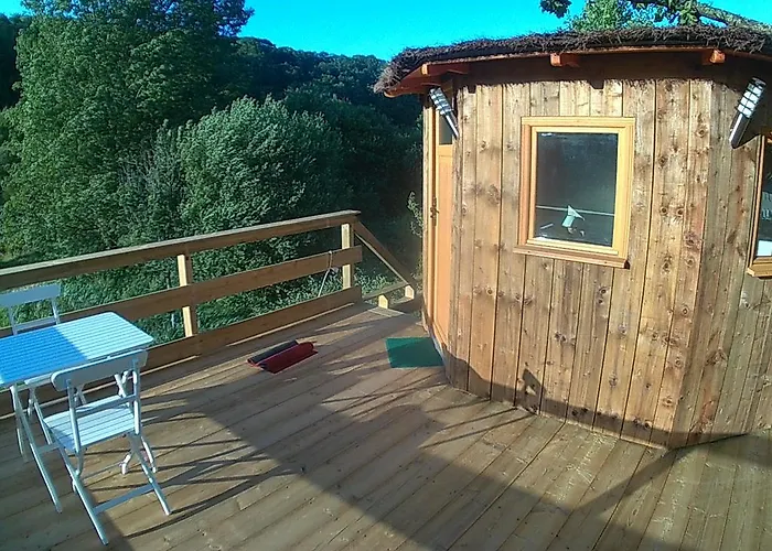 Perchee Dans La Prairie De L'ancien Moulin Valmont (Seine-Maritime)